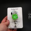 il_fullxfull.4591507615_tw3o St. Patrick's day Badge Reel, Happy Dog, Nurse Badge Reel, Retractable ID Holder, Interchangeable, Glitter Badge Reel