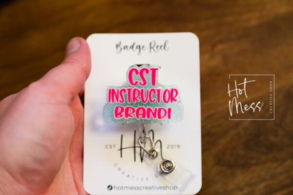 Custom Badge Reel, Design your own reel, ID Lanyard, Nurse Badge Reel, Teacher Badge Holder, Dark Humor gift, Stocking Stuffer