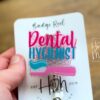 Dental Hygienist Funny Badge Reel, Dentist Badge Reel, Retractable Badge Reel, Interchangeable Badge Reel, DEN