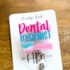 Dental Hygienist Funny Badge Reel, Dentist Badge Reel, Retractable Badge Reel, Interchangeable Badge Reel, DEN