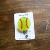 Softball Badge Reel, Baseball Coach Badge Reel, Sports coach badge reel, sports badge reel