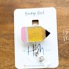 Pencil Teacher Lanyard, Teacher Badge Reel, ID Holder, Interchangeable Badge Reel, Pencil and paper, Teacher Gift