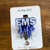 EMS Life Badge Reel, Glitter Badge Reel, Retractable Badge Reel, Interchangeable Badge Reel, paramedic badge reel