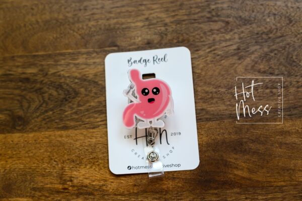 Hungry Stomach ID Holder, Lunch Lady Lanyard, Dietary Badge Reel, dietary manager Glitter Badge Reel, Dietary Worker ID Holder