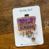 Hilariously Insulting Funny Badge Reel, RN ID Holder, Badge Holder, Retractable Acrylic Badge Reel, Night Shift