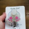 Easter badge reel, Bunny Butt badge reel, Custom Badge Reel, Retractable ID Holder, Interchangeable, Glitter Badge Reel