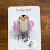 Easter badge reel, Hop badge reel, Custom Badge Reel, Retractable ID Holder, Interchangeable, Glitter Badge Reel