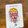 Fries Before Guys Badge Reel, RN ID Holder, Retractable Acrylic Badge Reel, Nurse Gift, Funny Badge Reel, Glitter id holder, valentines day