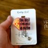 Funny Badge Reel, The best I can do is pizza, Dark Humor Badge Reel, ID Holder, Retractable Acrylic Badge Reel, Night Shift