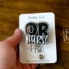 OR Nurse Badge Reel, Nurse Badge Reel, Retractable ID Holder, Interchangeable, Glitter Badge Reel