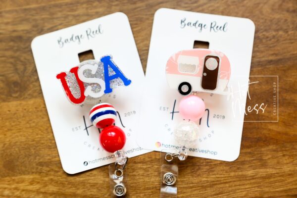 Add Beads to your Badge Reel