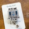 I'm the problem Badge Reel, IV Pump Retractable Badge Reel, Interchangeable Badge Reel, Funny Badge Reel, Dark Humor gift, Stocking Stuffer