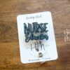 Blue Nurse Educator Badge Reel, ID Holder, Glitter Badge Reel, Nursing Pin