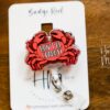 Don't Be Crabby Funny Badge Reel, Night Shift badge reel, crabby Lanyard