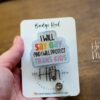 I will say gay, and I will protect Trans kids Badge Reel, Gay Pride Badge Reel, LGBT Pride Retractable Badge Reel, ID Holder