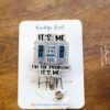 I'm the problem Badge Reel, IV Pump Retractable Badge Reel, Interchangeable Badge Reel, Funny Badge Reel, Dark Humor gift, Stocking Stuffer