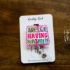 Are we having fun yet? Badge Reel, Nurses Badge Reel, Teacher Glitter Badge Reel, Funny Badge Reel