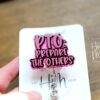 Prepare the Others: Customizable Retractable Badge Reel for Nurses, RNs, Office Staff - PTO Vacation Gift
