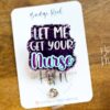 il_fullxfull.4986759411_cx6f Let me get your Nurse Badge Reel, Hospital ID Holder, Retractable Acrylic Badge Reel, CNA Badge Holder