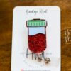 Vampire Juice, Blood vile, Nurse ID Holder, Funny Badge Reel, PBT ID Holder