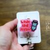 What the Flush Badge Reel, IV FlushRetractable Badge Reel, Interchangeable Badge Reel, Funny Badge Reel, Dark Humor