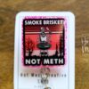 il_fullxfull.5146085775_dhod Smoke Brisket Not Meth, Retractable Badge Reel, Interchangeable Badge Reel, Glitter Badge Reel