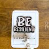 Be Resilient Funny Inspirational Badge Reel, RN ID Holder, Retractable Acrylic Badge Reel, Office ID Holder, Custom Badge Reel