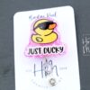 Just Ducky badge reel, Interchangeable Badge Reel, Cute badge Reel, Teacher ID Holder, animal badge reel, Nurse Badge Holder