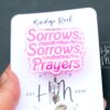 Sorrows, Sorrows, Prayers Funny Badge Reel, RN ID Holder, Retractable Acrylic Badge Reel, Nurse Gift, Night Shift, Queen Charlotte