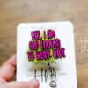 Yes, I am old enough to work here Glitter Badge Reel, RN ID Holder, Retractable Acrylic Badge Reel, Office Worker, Nursing student