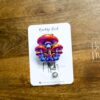 il_fullxfull.5229495553_3xy6 Whimsical Mushroom Retractable Badge Reel: Colorful Fantasy ID Holder for Nurses & Food Service