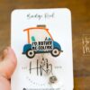 I'd Rather Be Golfing Badge Reel, Sports coach badge reel, sports badge reel