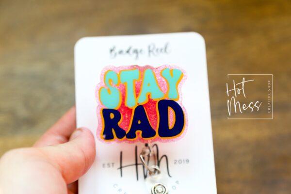 il_fullxfull.5247027814_2baa Stay RAD Badge Reel | Retractable Badge Reel | Interchangeable Badge Reel