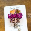 Wound Care Badge Reel, Glitter RN ID Holder, Retractable Acrylic Badge Reel, Nurse Gift, Boo Boo Crew, Wound Care