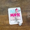 IVF Nurse Badge Reel, fertility nurse Badge Holder, Retractable Lanyard, fertility nurse gift