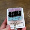 Celebrate Neurodiversity Glitter Badge Reel, gift for introvert, neurodivergent badge reel, autism awareness