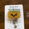 il_fullxfull.5305145068_rp8s You Rule Teacher Badge Reel, ID Holder, Interchangeable Badge Reel, Teacher Gift, Back to School