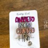 Anxiety is My Cardio Funny Badge Reel, RN ID Holder, Retractable Acrylic Badge Reel, Office ID Holder