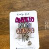 Anxiety is My Cardio Funny Badge Reel, RN ID Holder, Retractable Acrylic Badge Reel, Office ID Holder
