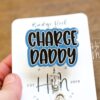 il_fullxfull.5305200778_sw2v Charge Daddy Badge Reel, RN ID Holder, Retractable Acrylic Badge Reel, Charge Nurse