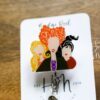 Witch Badge Reel, Sanderson Sisters Halloween Badge Reel,  Halloween ID Holder, Interchangeable badge reel