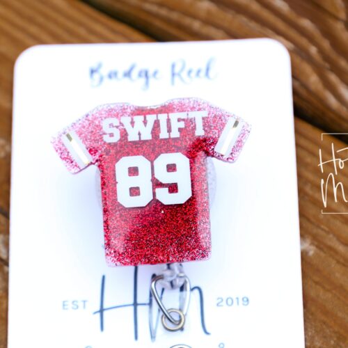 il_fullxfull.5339413466_omew Jersey Badge Reel, 1989, Midnights, Retractable Badge Reel, Interchangeable Badge Reel, Funny Badge Reel,