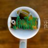 Personalized Football Mom Stanley Tumbler Topper: Custom Name Plate Accessory for Cup Lid