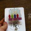 Size Matters Badge Reel, Phlebotomy ID Holder, Funny Badge Reel, PBT ID Holder