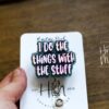 I do the Things with the Stuff Funny Badge Reel, RN ID Holder, Retractable Acrylic Badge Reel, Office ID Holder, Teacher Lanyard