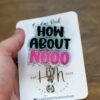 How about Nooo Glitter Funny Badge Reel, Retractable ID Holder, Interchangeable, Nurse Badge Reel,