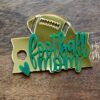 Personalized Football Mom Stanley Tumbler Topper: Custom Name Plate Accessory for Cup Lid