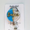 Custom Name Badge Reel, Nurse Badge Reel, Personalized ID Holder, Teacher Badge Reel, Customized gift