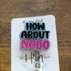 How about Nooo Glitter Funny Badge Reel, Retractable ID Holder, Interchangeable, Nurse Badge Reel,