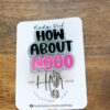 How about Nooo Glitter Funny Badge Reel, Retractable ID Holder, Interchangeable, Nurse Badge Reel,